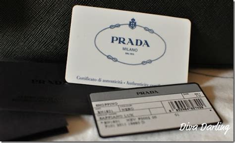 prada certificate of authenticity.